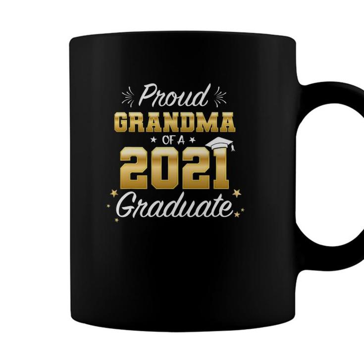 Proud Grandma Of Class Of 2021 Graduation Graduate Senior 21 Ver2 Coffee Mug