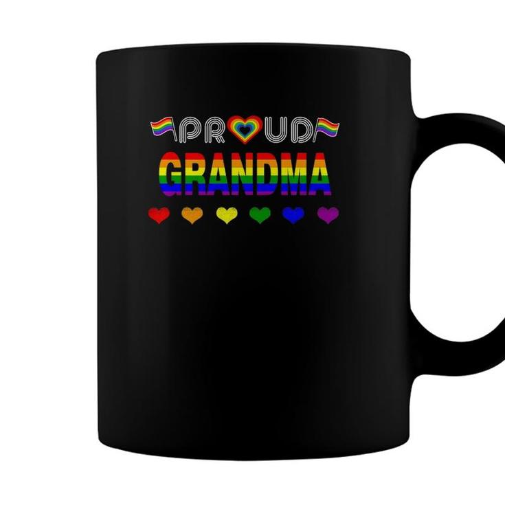 Proud Grandma Rainbow Lgbt Gay Pride Month Lgbt  Coffee Mug