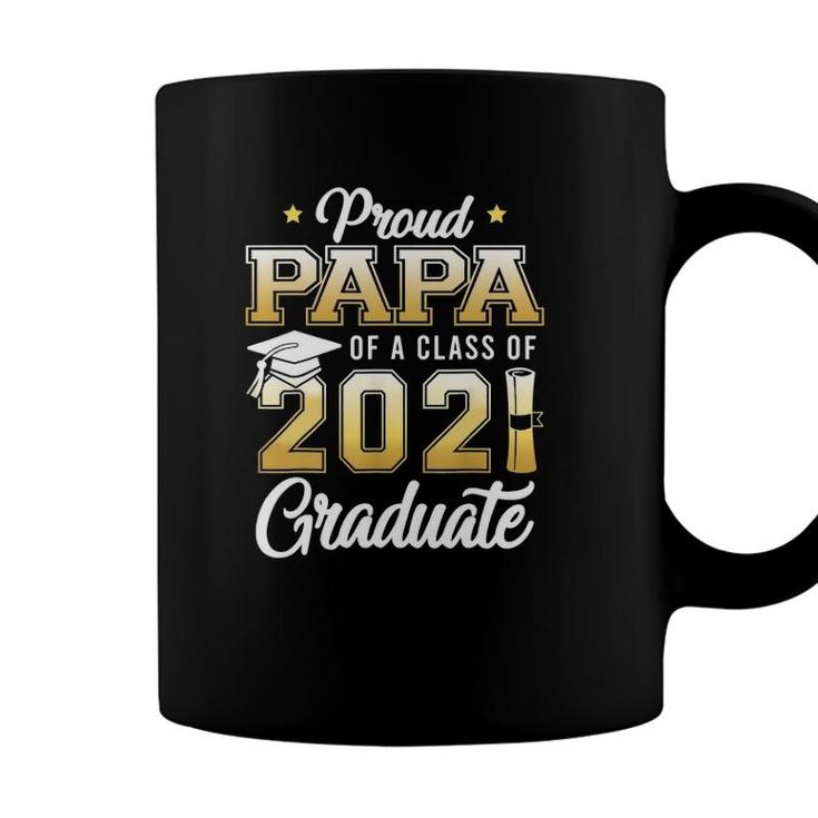 Proud Papa Of A Class Of 2021 Graduate School Coffee Mug