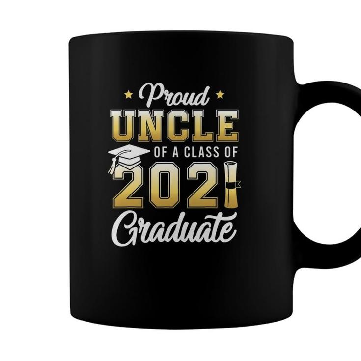 Proud Uncle Of A Class Of 2021 Graduate School Coffee Mug