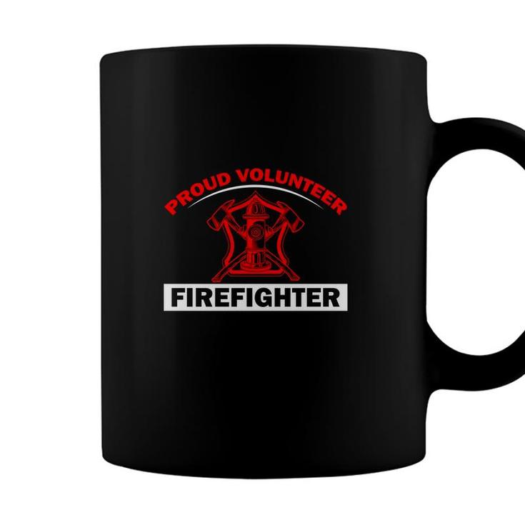 Proud Volunteer Firefighter Meaningful Gift  Coffee Mug