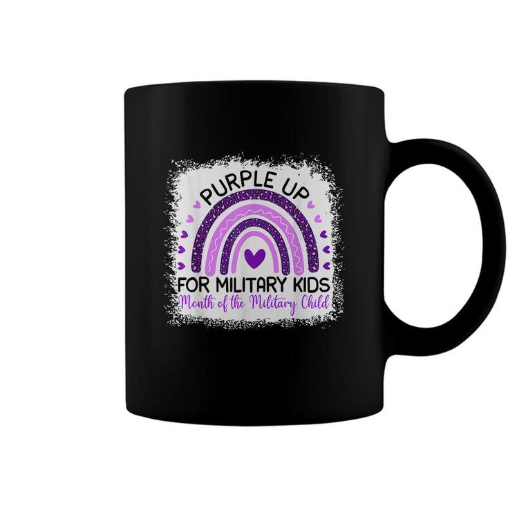 Purple Up For Military Kids Cool Month Of The Military Child  Coffee Mug
