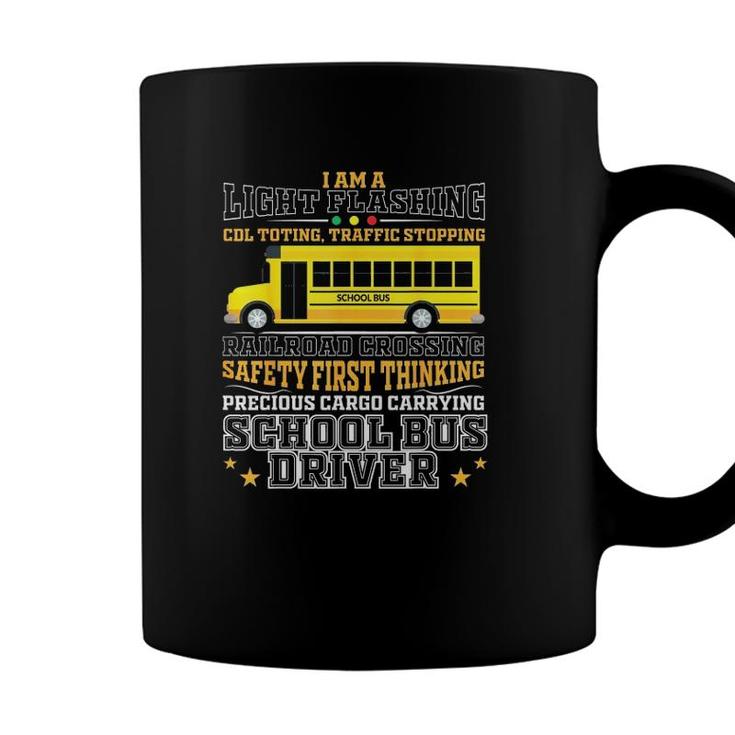 Railroad Crossing School Bus Driver Design For A Bus Driver Coffee Mug