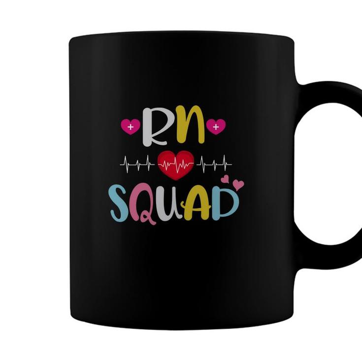 Rn Squad Nursing Practice Rn Nurse Colors Coffee Mug