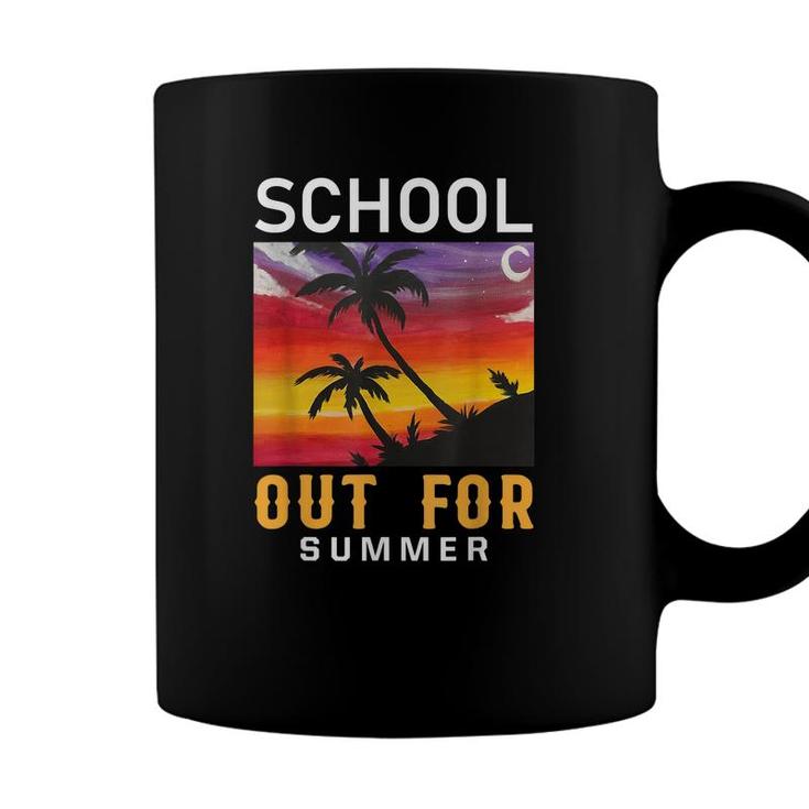Schools Out For Summer Last Day Of School Pineapple Teacher  Coffee Mug