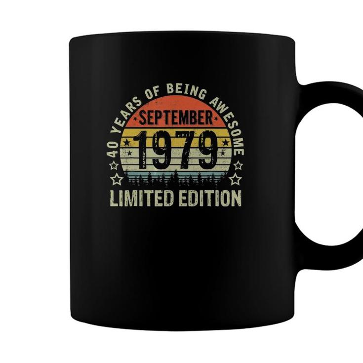 September 1979 Limited Edition 40 Years Of Being Awesome Coffee Mug