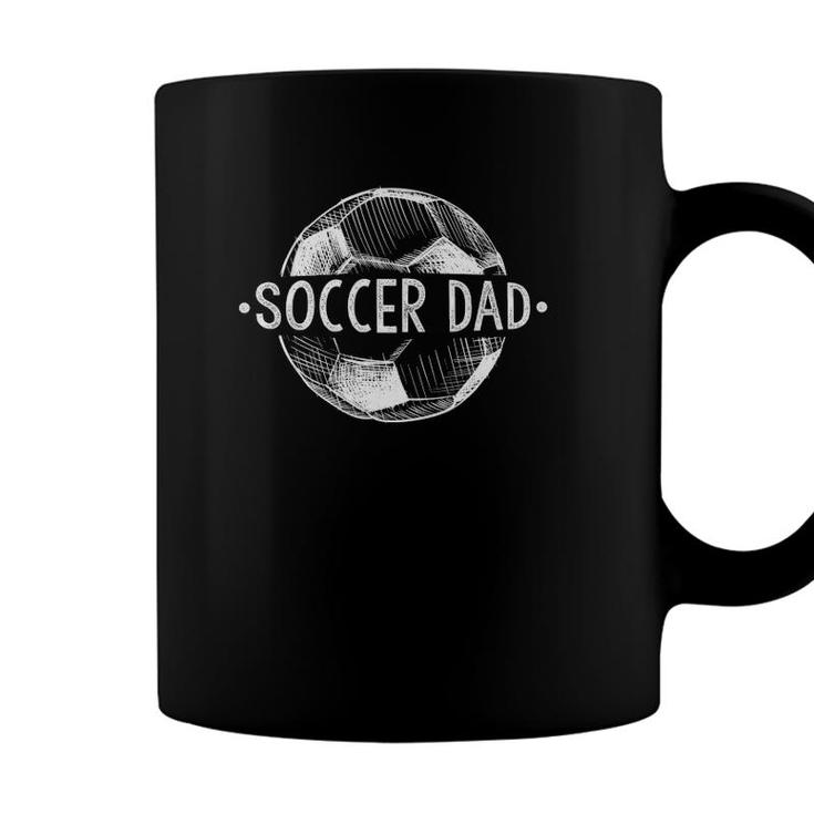 Soccer Dad Family Matching Team Player Sport Lover Papa Coffee Mug
