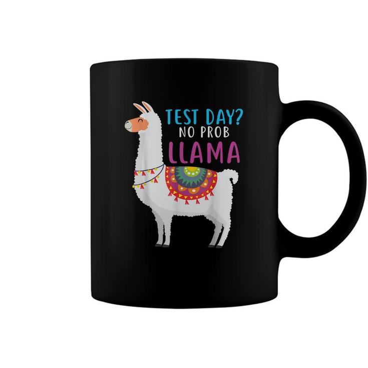 Staar Test Day No Problem Llama Teacher Testing Test Day  Coffee Mug