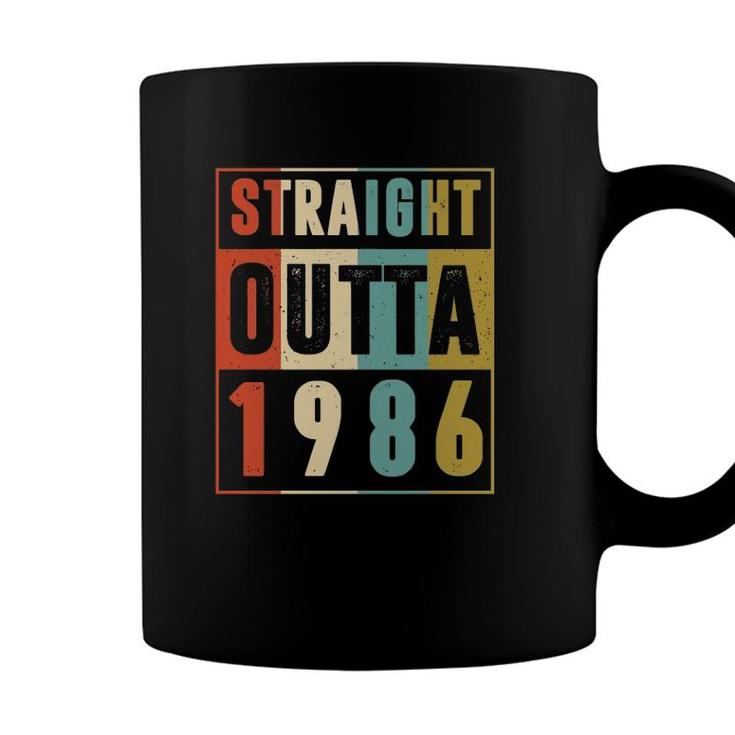 Straight Outta 1986 Vintage 36 Years Old 36Th Birthday Gift Coffee Mug