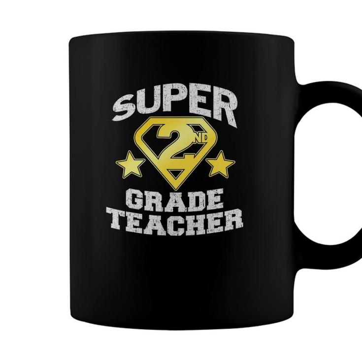 Super 2Nd Grade Teacher Hero Coffee Mug