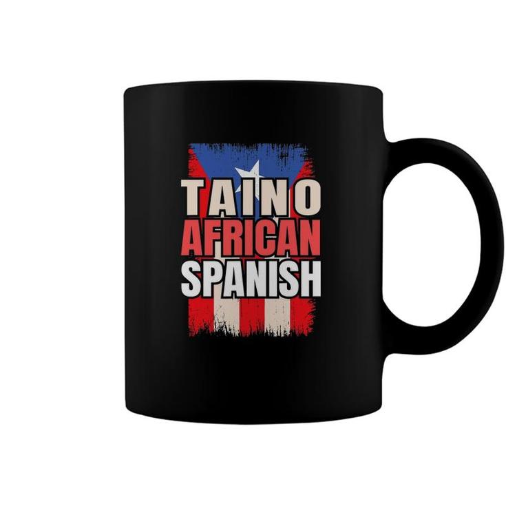 Taino African Spanish Roots Spain Hispanic Culture Coffee Mug
