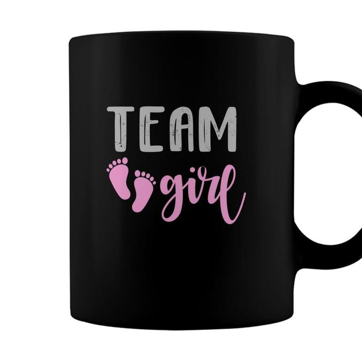 Team Girl Gender Reveal Baby Shower Baby Gender Reveal Party Coffee Mug