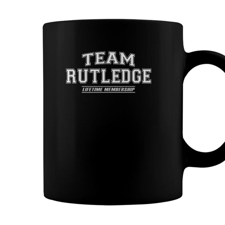 Team Rutledge Proud Family Surname Last Name Coffee Mug