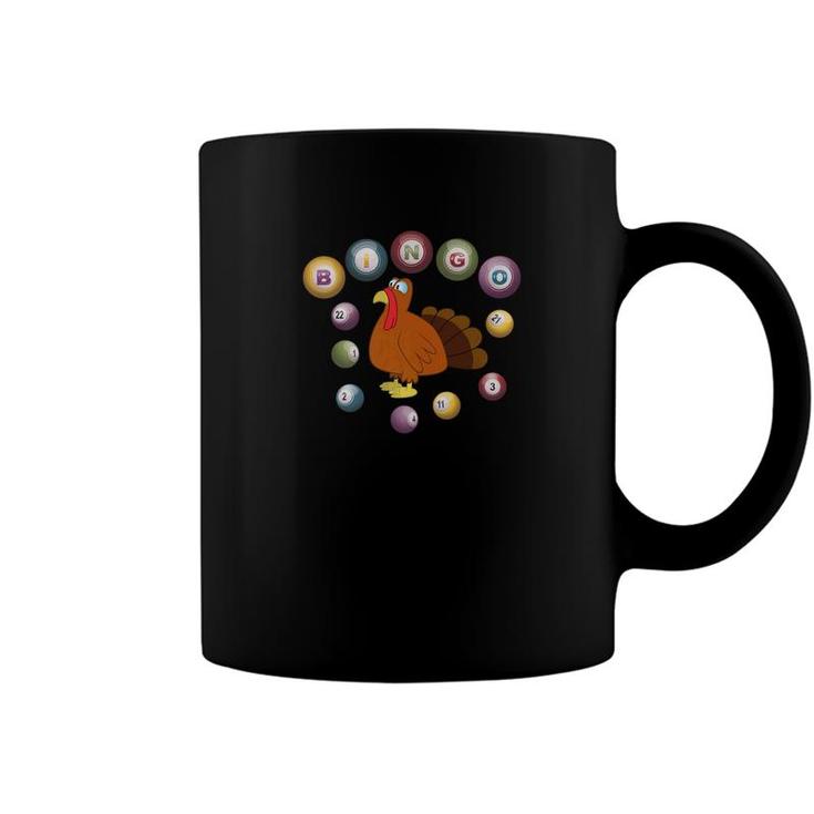 Thanksgiving Bingo Turkey Funny Coffee Mug