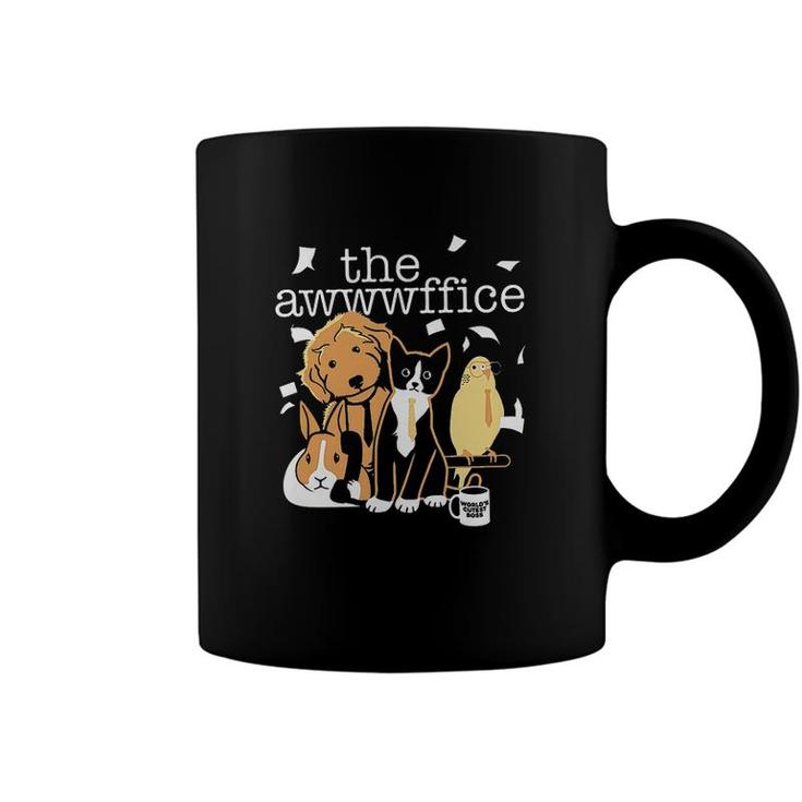 The Awwwffice Cute Pet Animal Best Gift For Human Coffee Mug