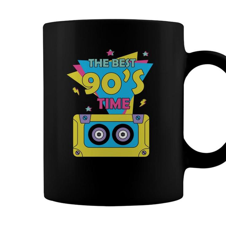 The Best 90S Time Music Mixtape Lovers 80S 90S Styles Coffee Mug
