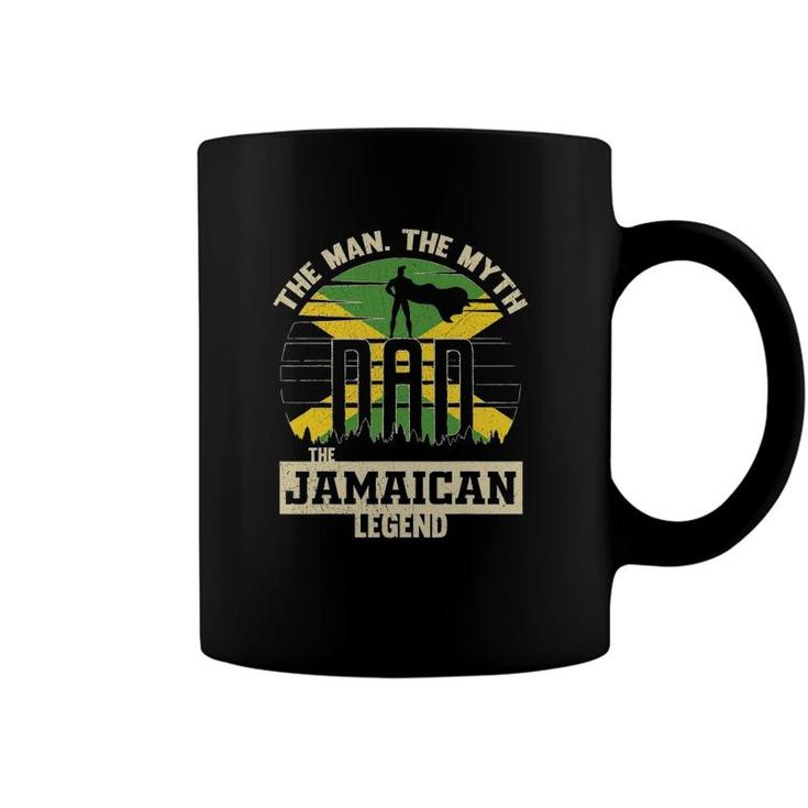 The Man The Myth The Jamaican Legend Dad Coffee Mug