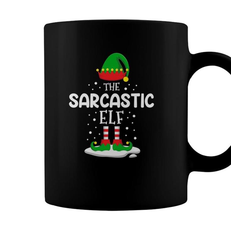 The Sarcastic Elf Christmas Family Matching Costume Pjs Coffee Mug