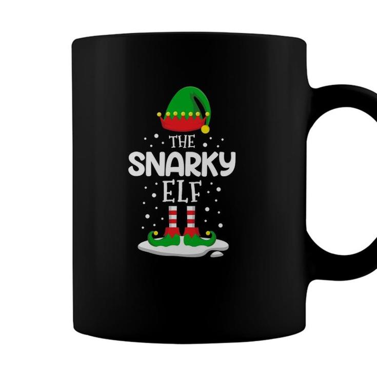 The Snarky Elf Christmas Family Matching Costume Pjs Cute Coffee Mug