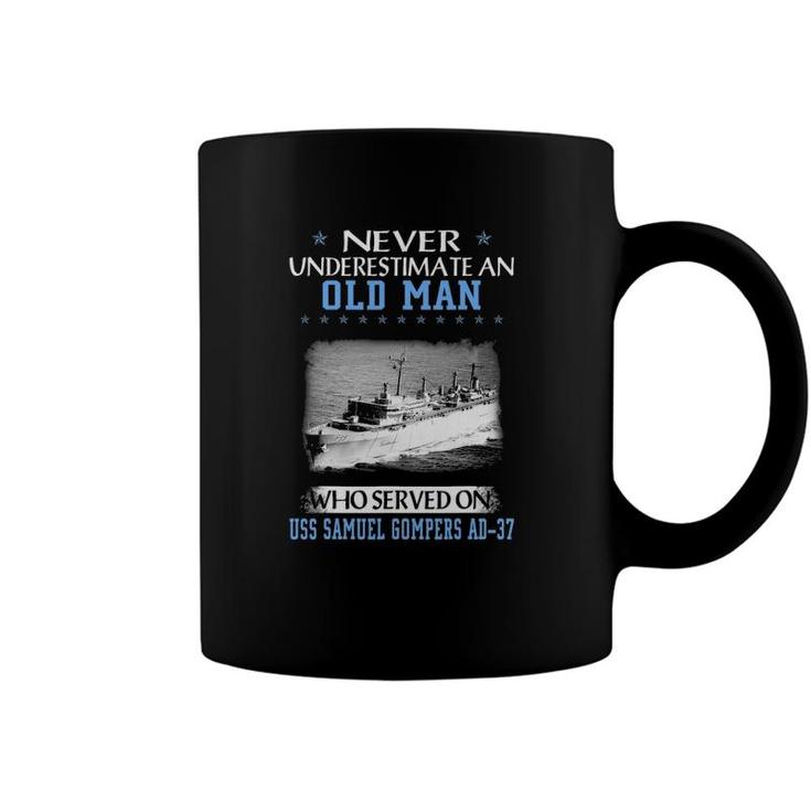 Uss Samuel Gompers Ad-37 Veterans Day Father Day Coffee Mug