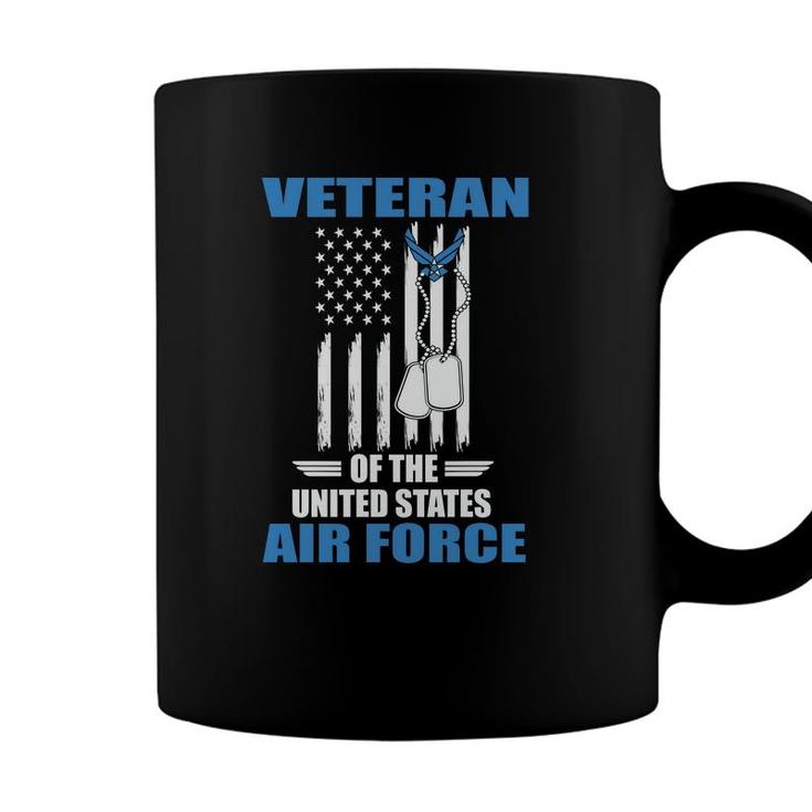 Veteran 2022 Of The Us Air Force Blue Graphic Coffee Mug