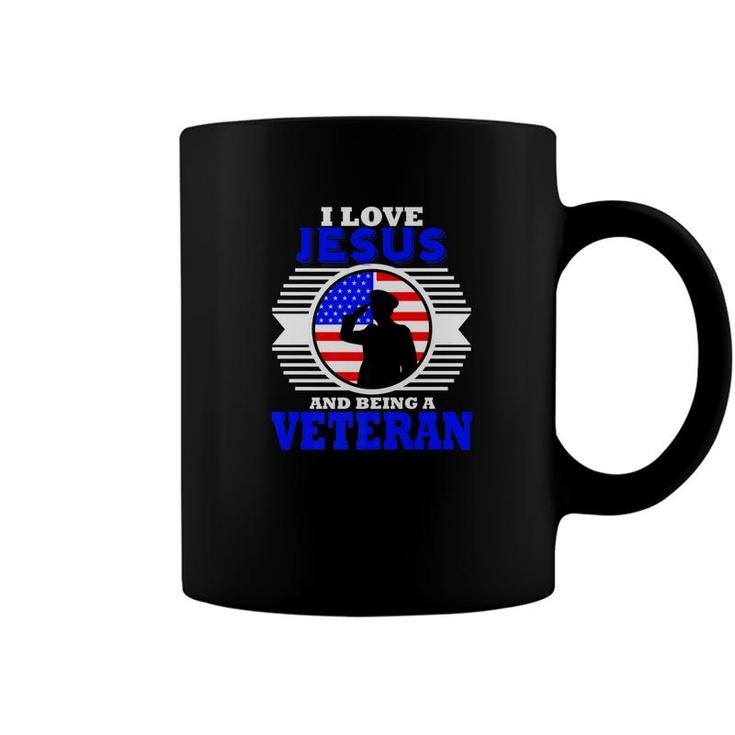 Veteran Christian Military Jesus Gift Dad Husband Coffee Mug