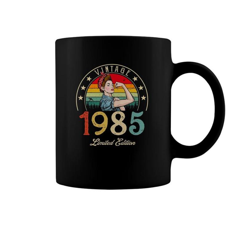 Vintage 1985 Limited Edition 1985 37Th Birthday 37 Years Old Coffee Mug