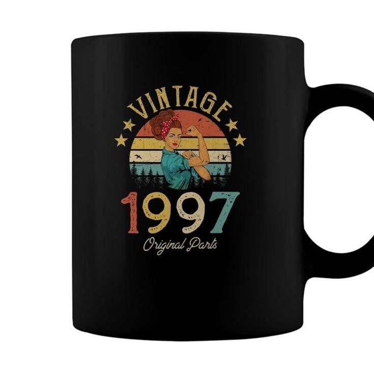 Vintage 1997 Made In 1997 25Th Birthday Women 25 Years Old Coffee Mug
