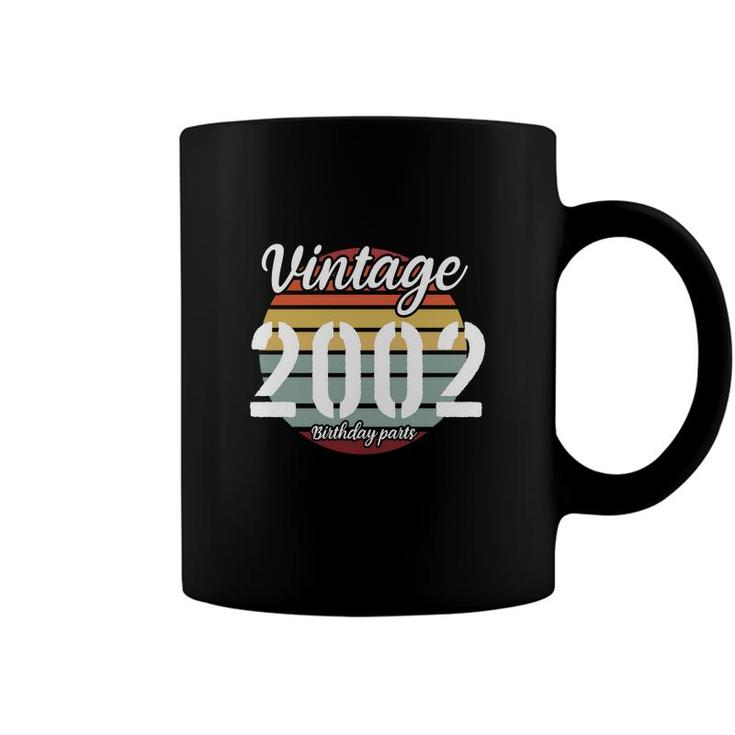 Vintage 2002 Birthday Parts Is 20Th Birthday With New Friends Coffee Mug