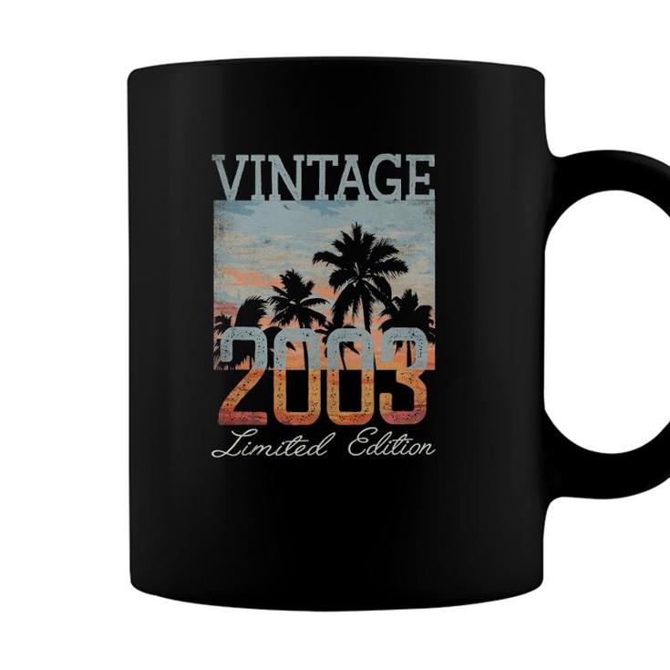Vintage 2003 Limited Edition 18Th Birthday 18 Years Old Gift  Coffee Mug