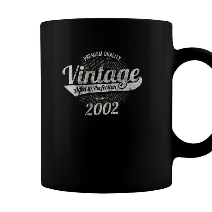 Vintage Est 2002 Classic 19 Years Old 19Th Birthday  Coffee Mug