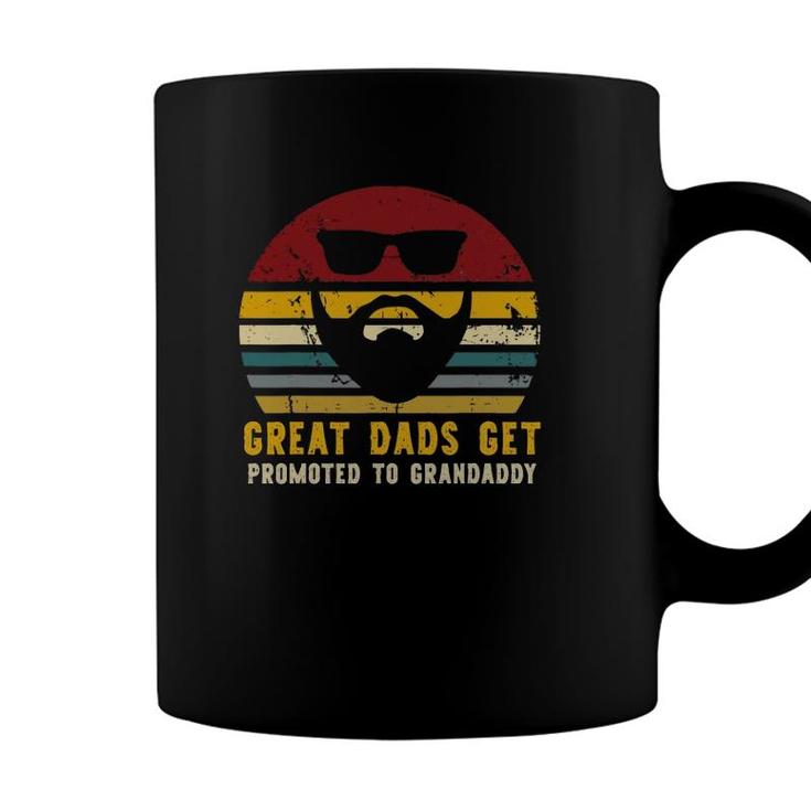 Vintage Great Dads Get Promoted To Grandaddy Rad Dads Coffee Mug