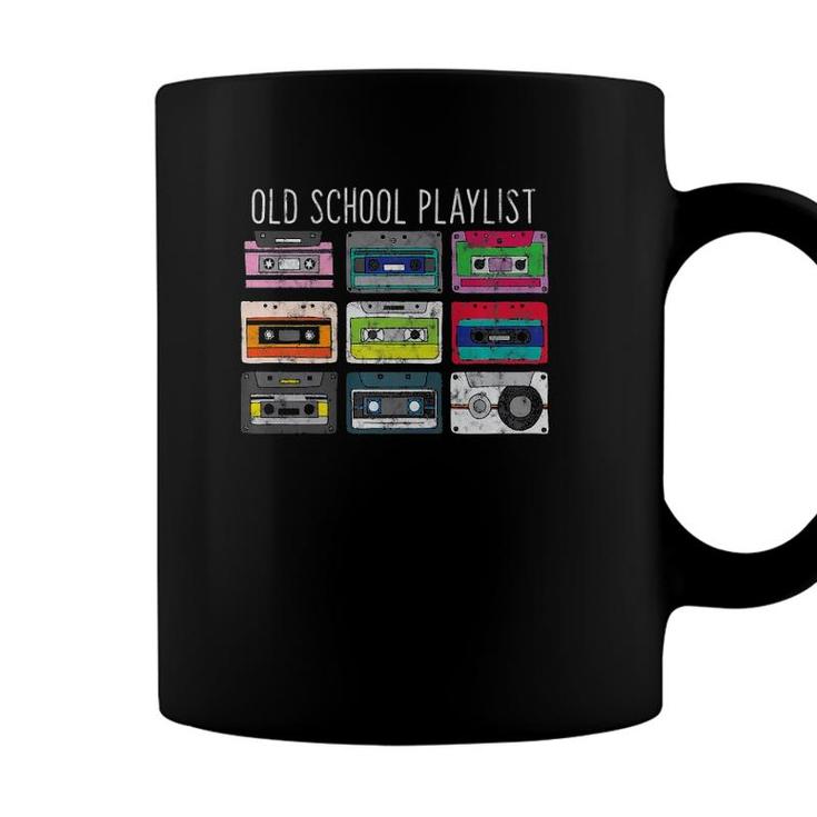 Vintage Retro Music Cassette Tapes Mixtape 80S And 90S  Coffee Mug