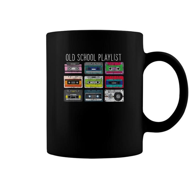 Vintage Retro Music Cassette Tapes Mixtape 80S And 90S  Coffee Mug
