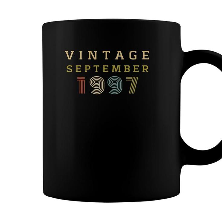 Vintage September 1997 23 Years Old Birthday Coffee Mug