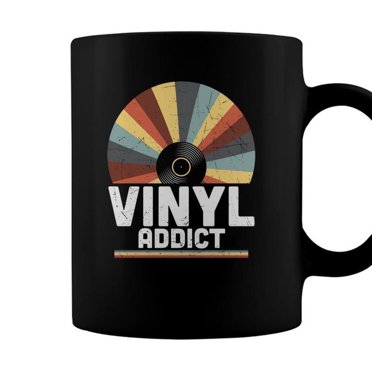 Vinyl Addict Cd Retro Vintage 80S 90S Styles Coffee Mug