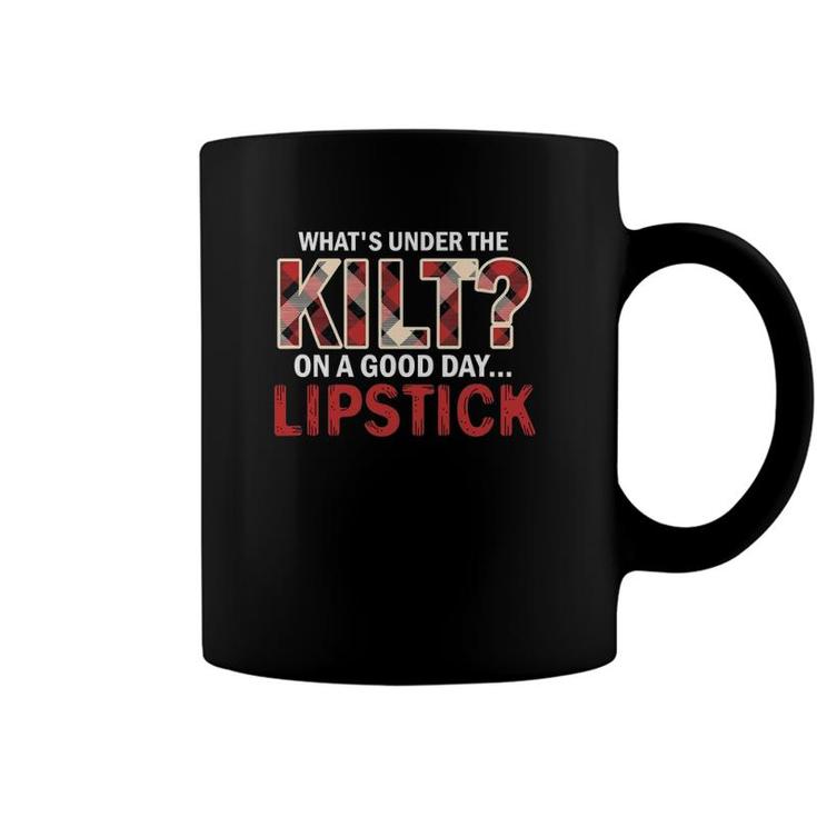 Whats Under The Kilt Funny Coffee Mug