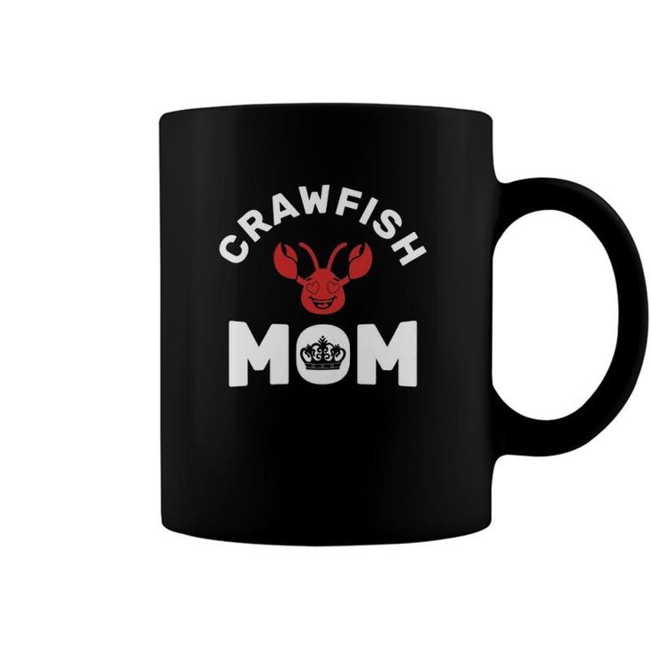 Womens Crawfish Mom Crayfish Sea Food Crawfish Boil Coffee Mug