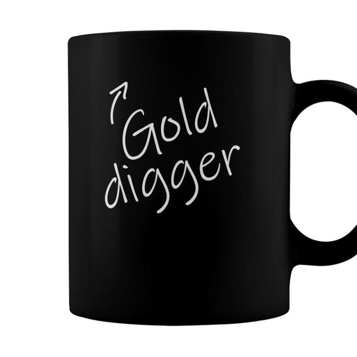Womens Gold Digger Funny Adult Humor Halloween Costume Coffee Mug