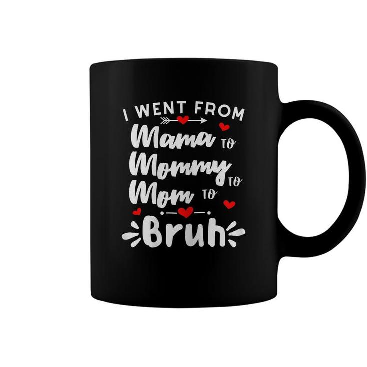 Womens Mama Mommy Mom Bruh  Funny Mothers Day Gifts For Mom  Coffee Mug