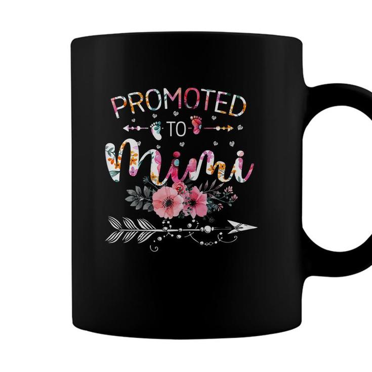 Womens Promoted To Mimi 2022  Funny New Grandma Mothers Day  Coffee Mug