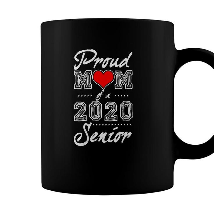 Womens Proud Mom Of A 2020 Senior Graduate Graduation Coffee Mug