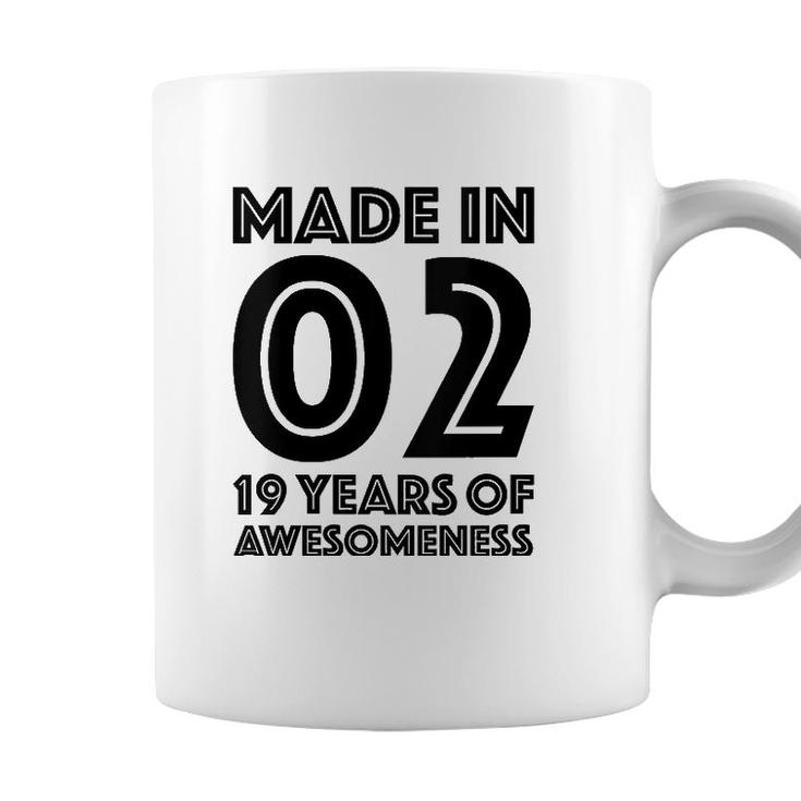 19Th Birthday Gift For Her Women 19 Years Old Daughter 2002 Ver2 Coffee Mug