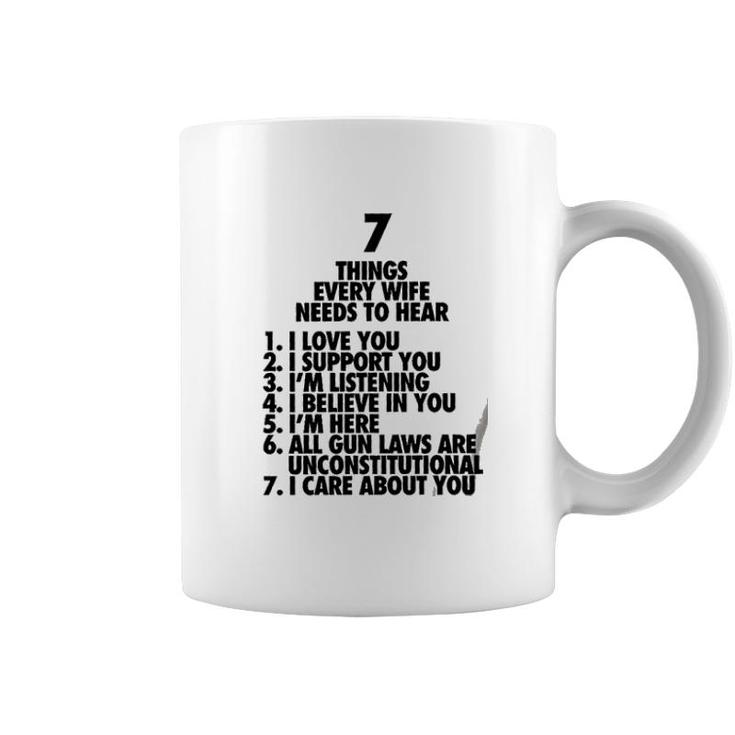 7 Things 2Nd Amendment Funny New Trend Coffee Mug