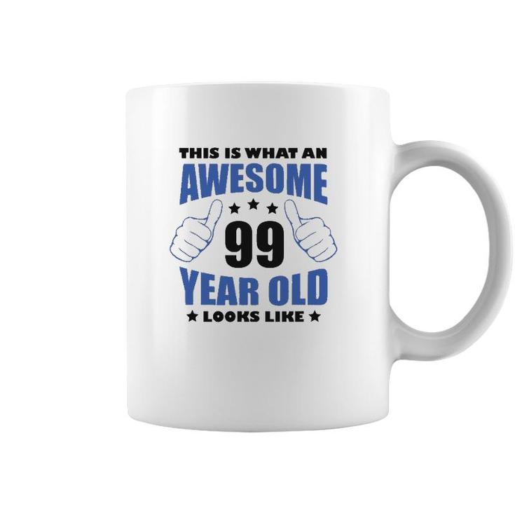 99Th Birthday Awesome Gift For Him 99 Years Old Grandpa 1923 Ver2 Coffee Mug