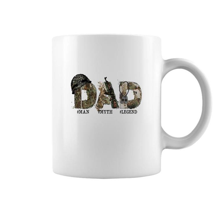 Amazing Dad Man Myth Legend Hero Dad Coffee Mug