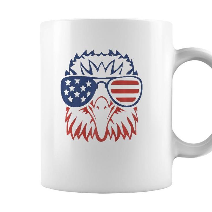 American Bald Eagle Usa Flag  4Th Of July Eagle Usa Tee  Coffee Mug