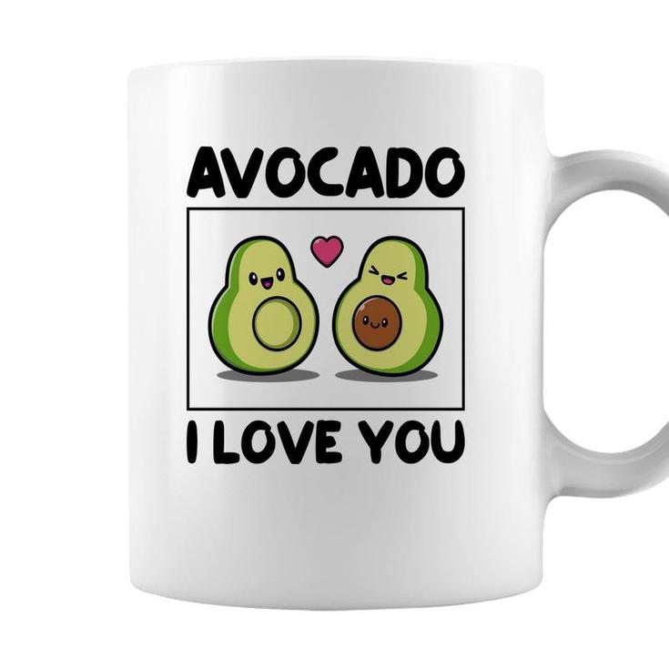 Avocado I Love You So Much Love Funny Avocado Coffee Mug