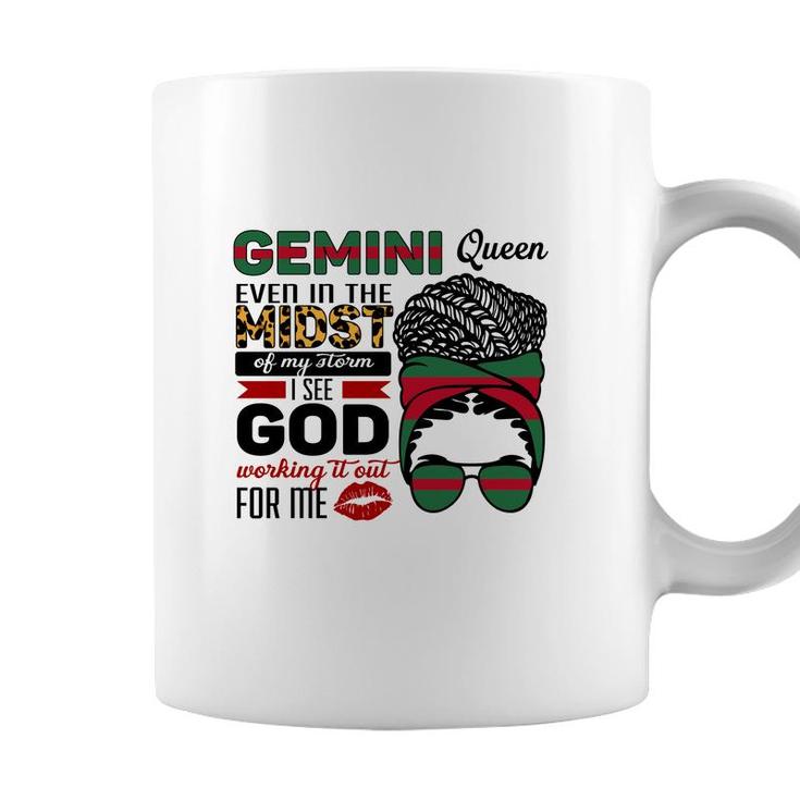 Awesome Color Design Gemini Girl Even In The Midst Birthday Coffee Mug