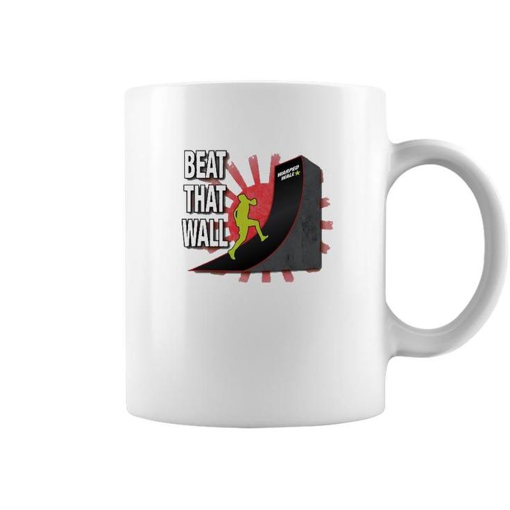 Beat That Wall Warped Wall Ninja Coffee Mug